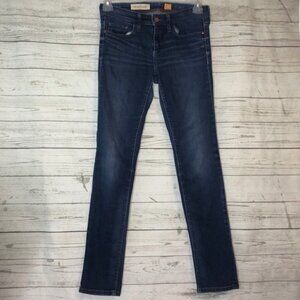 Pilcro & the Letterpress Skinny Jeans 28 Dark Wash Anthropologie